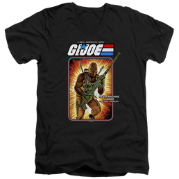 G.I. Joe Roadblock Card - Men's V-Neck T-Shirt Men's V-Neck T-Shirt G.I. Joe   