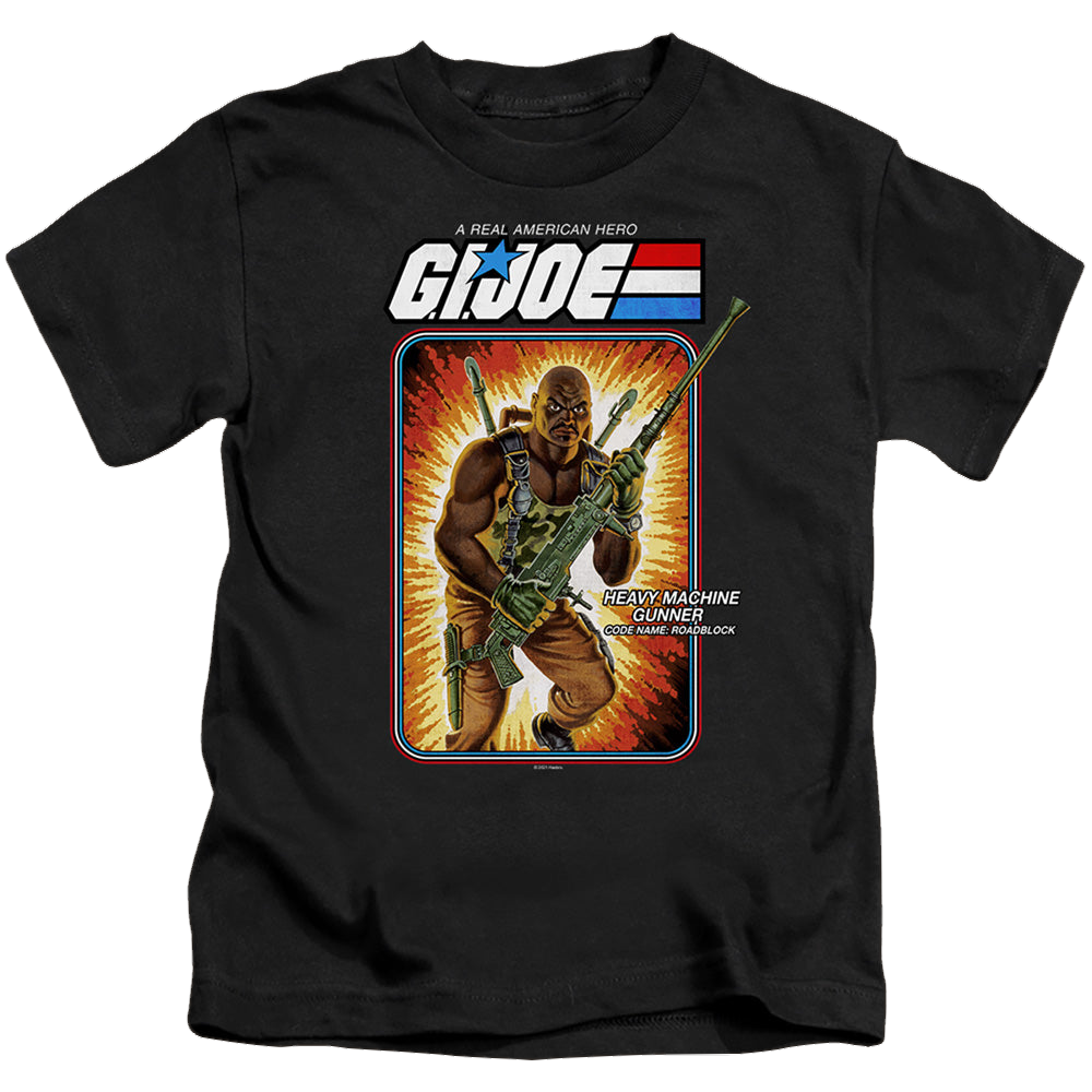 G.I. Joe Roadblock Card - Kid's T-Shirt Kid's T-Shirt (Ages 4-7) G.I. Joe   