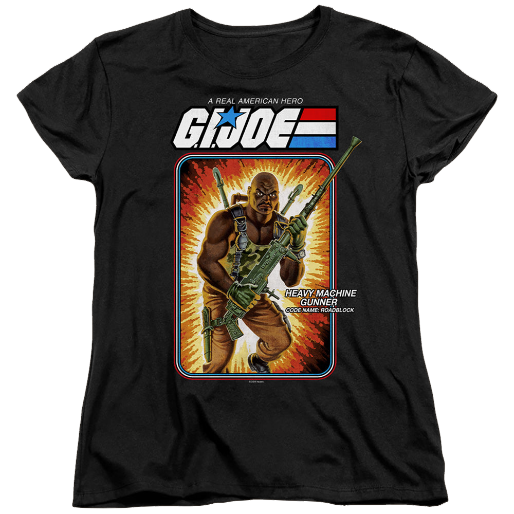 G.I. Joe Roadblock Card - Women's T-Shirt Women's T-Shirt G.I. Joe   