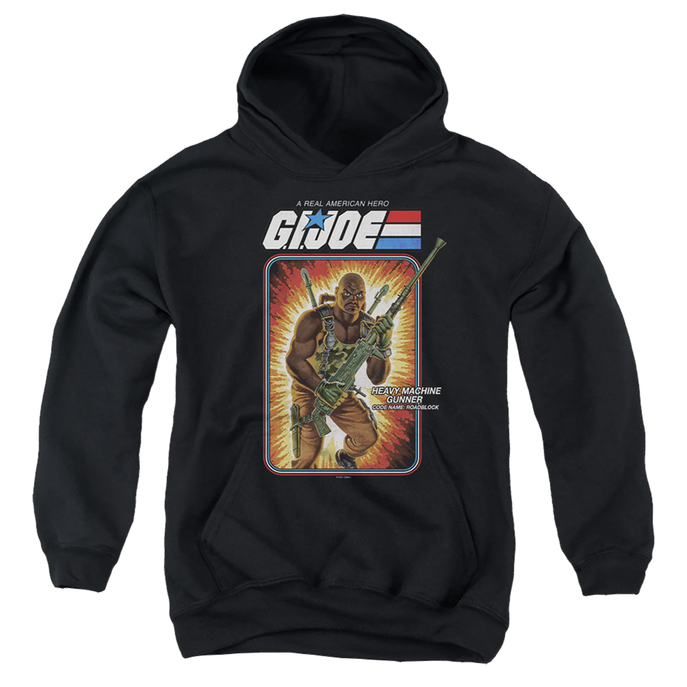 G.I. Joe Roadblock Card - Youth Hoodie Youth Hoodie (Ages 8-12) G.I. Joe   
