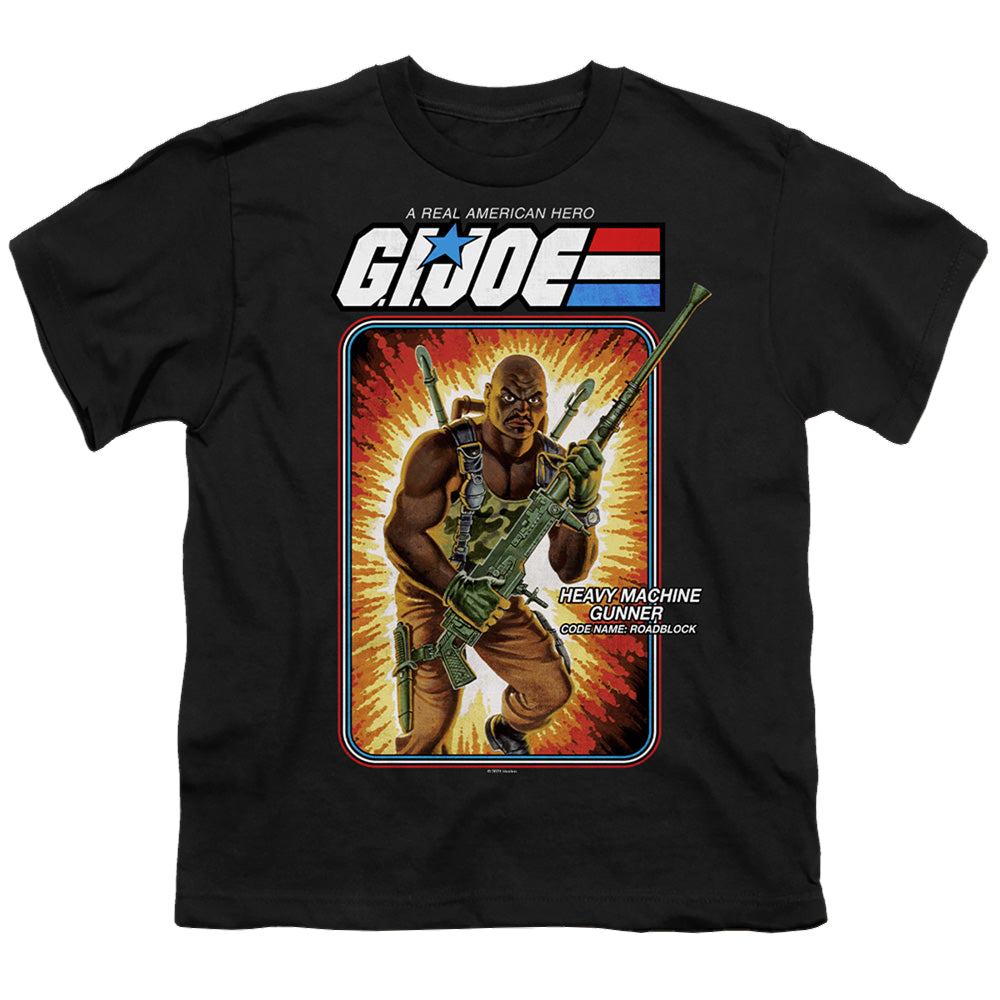G.I. Joe Roadblock Card - Youth T-Shirt Youth T-Shirt (Ages 8-12) G.I. Joe   