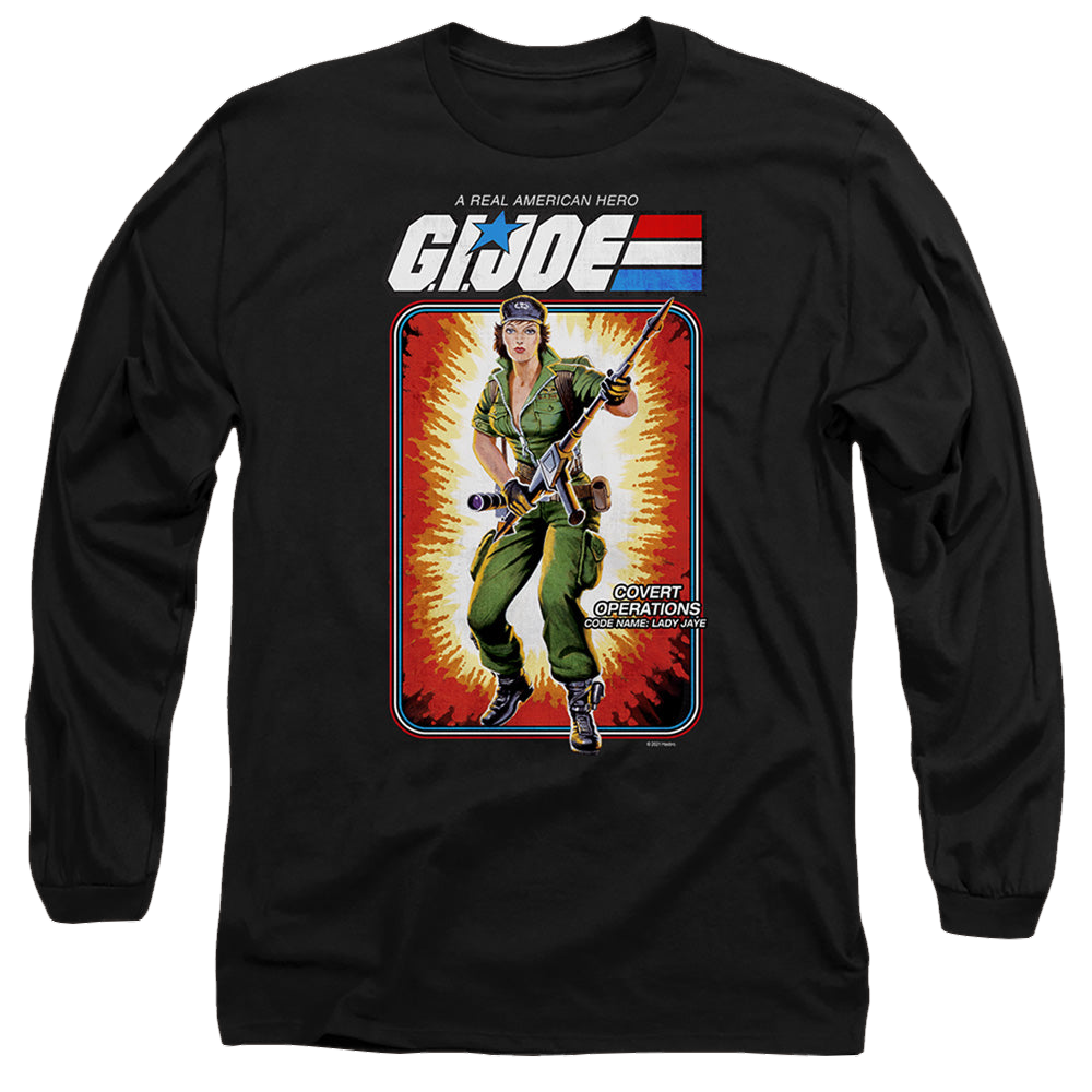 G.I. Joe Lady Jaye Card - Men's Long Sleeve T-Shirt Men's Long Sleeve T-Shirt G.I. Joe   