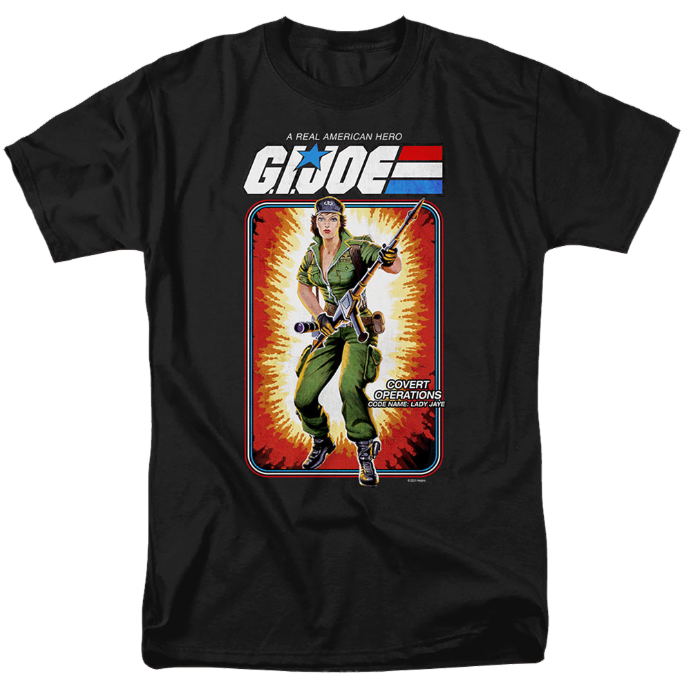 G.I. Joe Lady Jaye Card - Men's Regular Fit T-Shirt Men's Regular Fit T-Shirt G.I. Joe   
