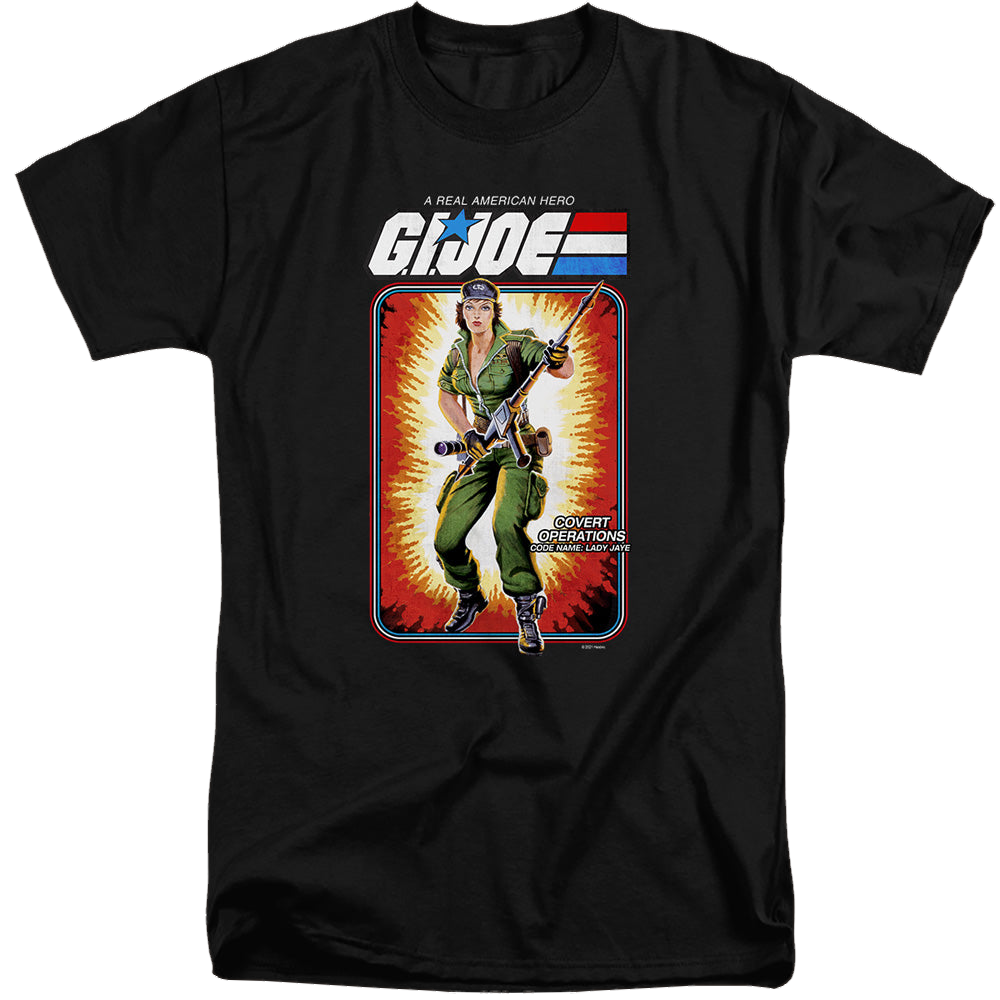G.I. Joe Lady Jaye Card - Men's Tall Fit T-Shirt Men's Tall Fit T-Shirt G.I. Joe   