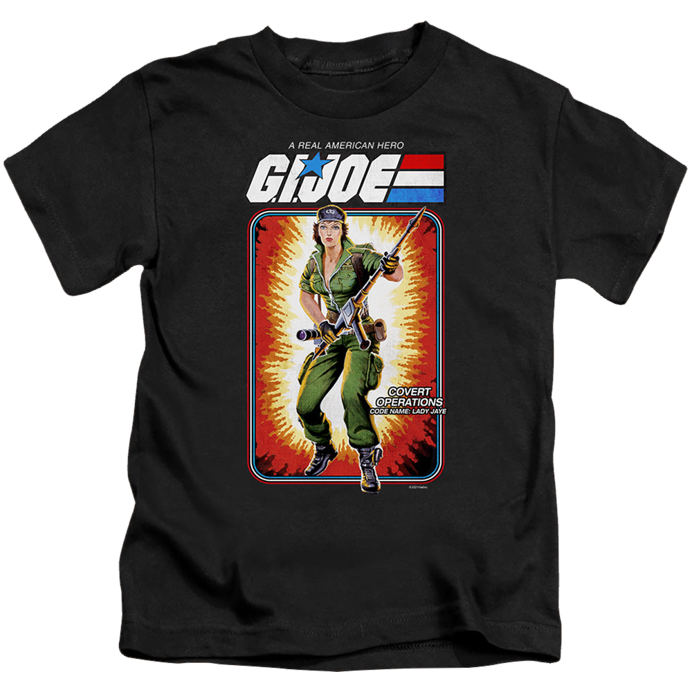 G.I. Joe Lady Jaye Card - Kid's T-Shirt Kid's T-Shirt (Ages 4-7) G.I. Joe   