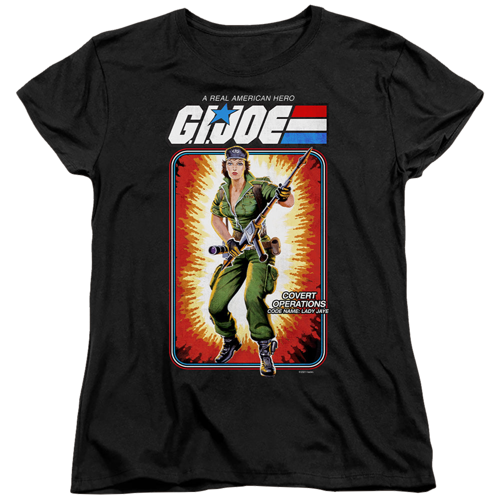 G.I. Joe Lady Jaye Card - Women's T-Shirt Women's T-Shirt G.I. Joe   