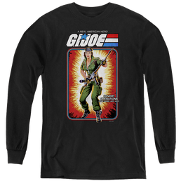 G.I. Joe Lady Jaye Card - Youth Long Sleeve T-Shirt Youth Long Sleeve T-Shirt G.I. Joe   