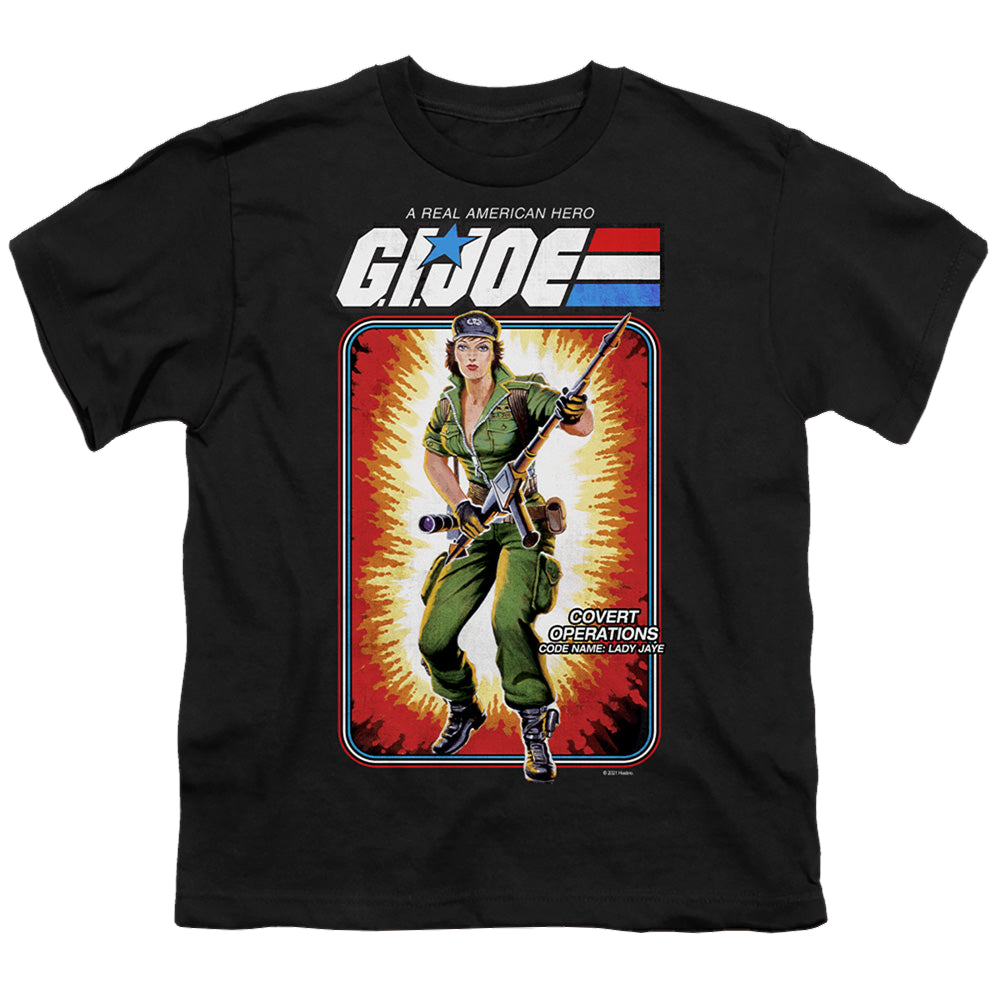 G.I. Joe Lady Jaye Card - Youth T-Shirt Youth T-Shirt (Ages 8-12) G.I. Joe   