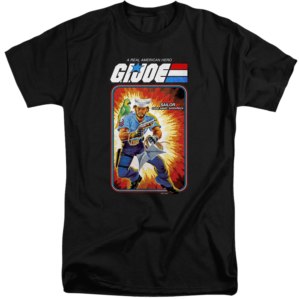 G.I. Joe Shipwreck Card - Men's Tall Fit T-Shirt Men's Tall Fit T-Shirt G.I. Joe   