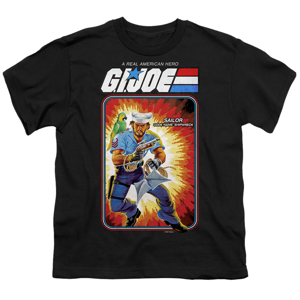 G.I. Joe Shipwreck Card - Youth T-Shirt Youth T-Shirt (Ages 8-12) G.I. Joe   