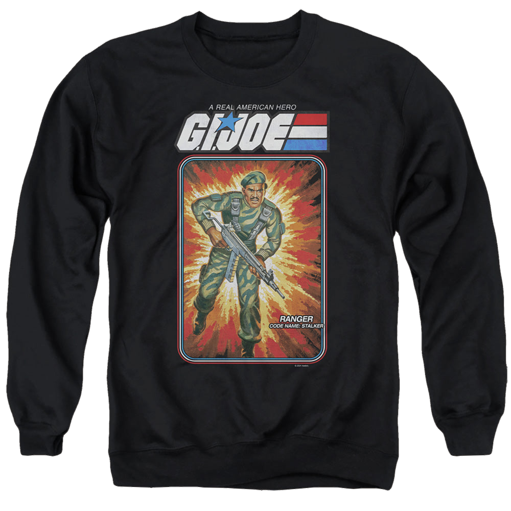 G.I. Joe Stalker Card - Men's Crewneck Sweatshirt Men's Crewneck Sweatshirt G.I. Joe   