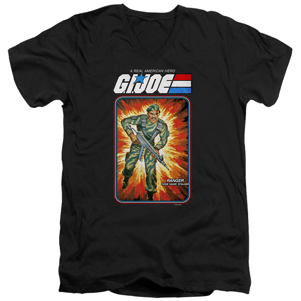 G.I. Joe Stalker Card - Men's V-Neck T-Shirt Men's V-Neck T-Shirt G.I. Joe   