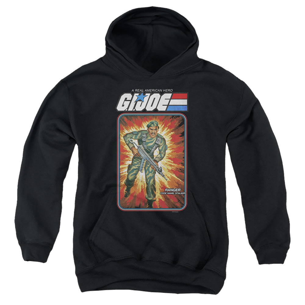 G.I. Joe Stalker Card - Youth Hoodie Youth Hoodie (Ages 8-12) G.I. Joe   