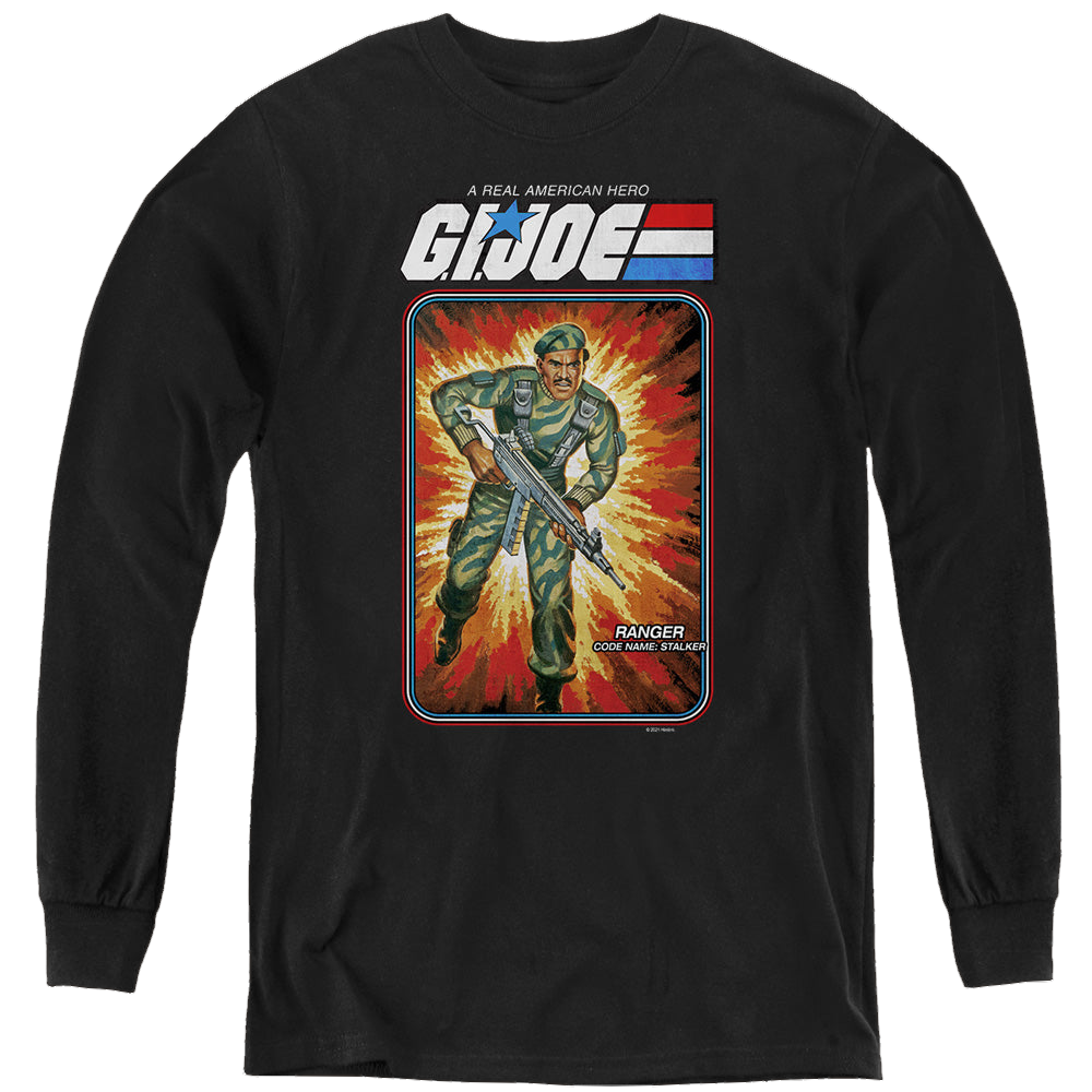 G.I. Joe Stalker Card - Youth Long Sleeve T-Shirt Youth Long Sleeve T-Shirt G.I. Joe   