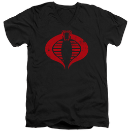 G.I. Joe Cobra Logo - Men's V-Neck T-Shirt Men's V-Neck T-Shirt G.I. Joe   