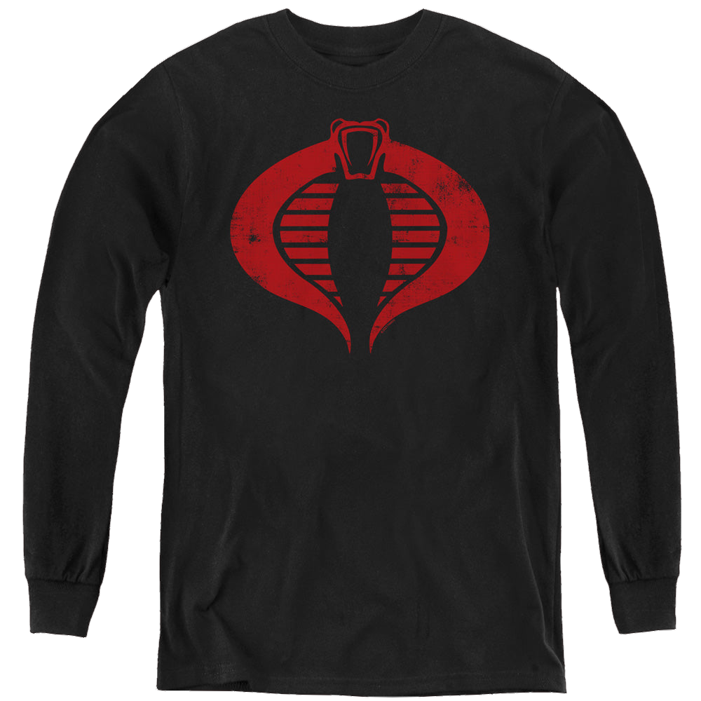 G.I. Joe Cobra Logo - Youth Long Sleeve T-Shirt Youth Long Sleeve T-Shirt G.I. Joe   