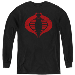 G.I. Joe Cobra Logo - Youth Long Sleeve T-Shirt Youth Long Sleeve T-Shirt G.I. Joe   