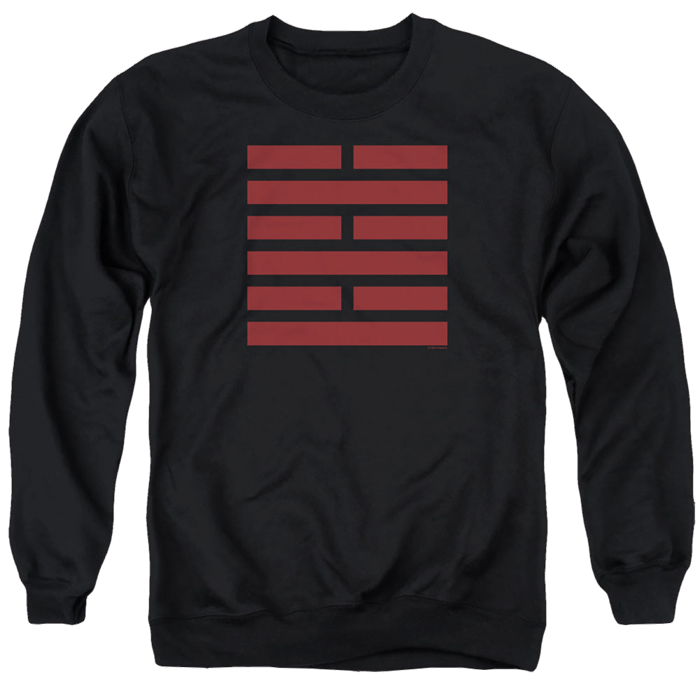 G.I. Joe Snake Eyes Symbol - Men's Crewneck Sweatshirt Men's Crewneck Sweatshirt G.I. Joe   