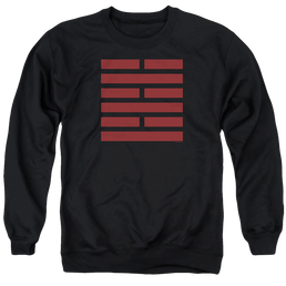 G.I. Joe Snake Eyes Symbol - Men's Crewneck Sweatshirt Men's Crewneck Sweatshirt G.I. Joe   