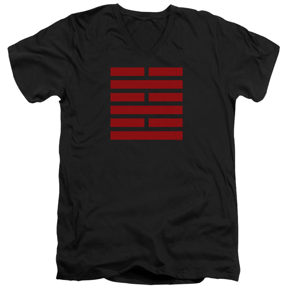 G.I. Joe Snake Eyes Symbol - Men's V-Neck T-Shirt Men's V-Neck T-Shirt G.I. Joe   