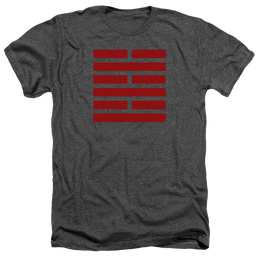 G.I. Joe Snake Eyes Symbol - Men's Heather T-Shirt Men's Heather T-Shirt G.I. Joe   