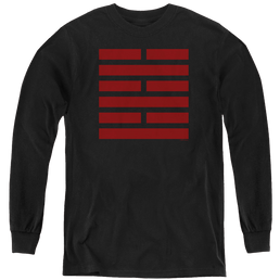 G.I. Joe Snake Eyes Symbol - Youth Long Sleeve T-Shirt Youth Long Sleeve T-Shirt G.I. Joe   