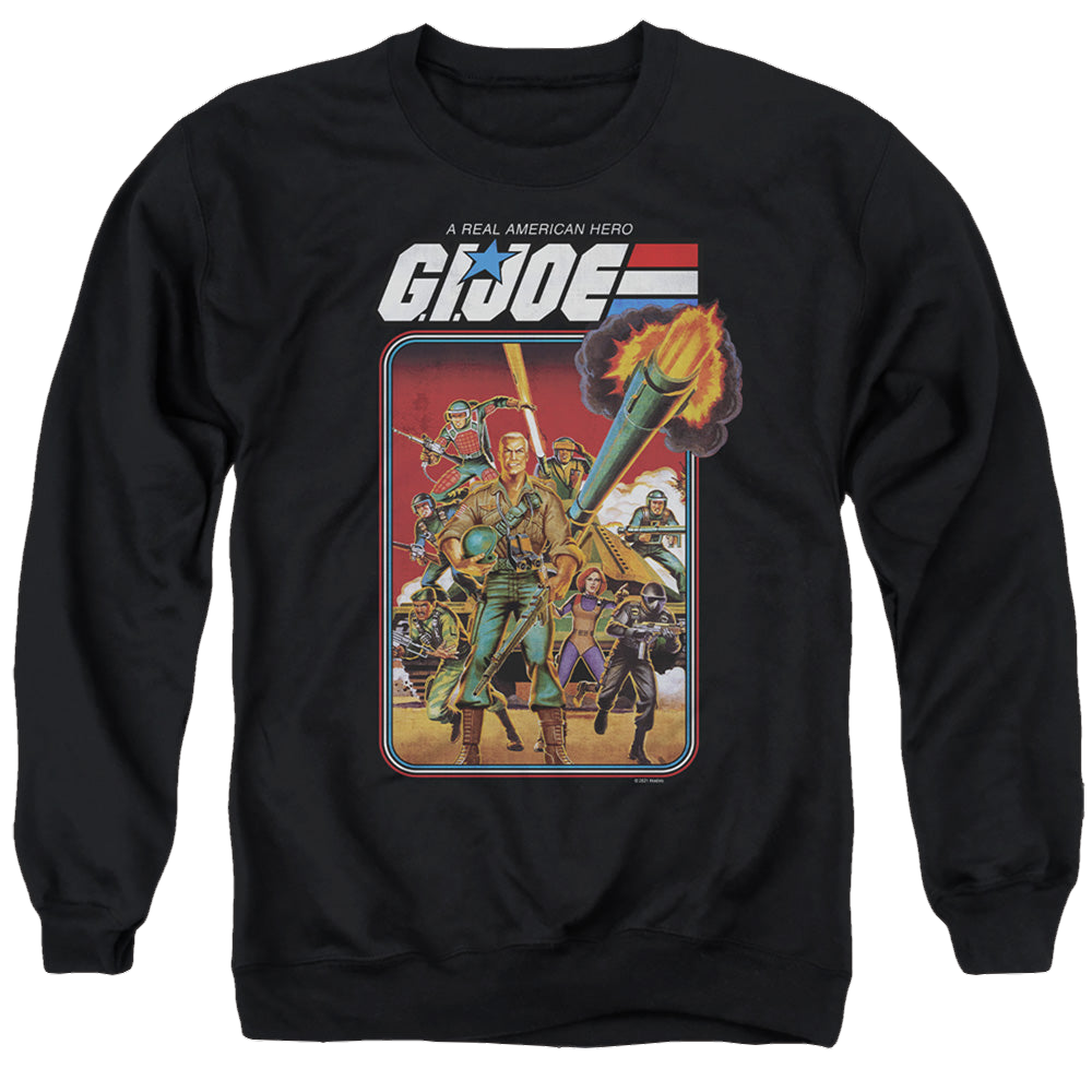 G.I. Joe Hero Group - Men's Crewneck Sweatshirt Men's Crewneck Sweatshirt G.I. Joe   