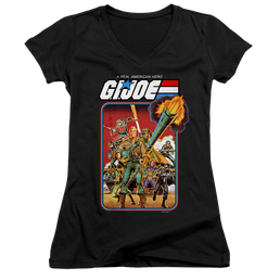 G.I. Joe Hero Group - Juniors V-Neck T-Shirt Juniors V-Neck T-Shirt G.I. Joe   