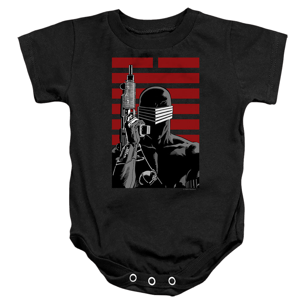 G.I. Joe Snake Eyes Ninja - Baby Bodysuit Baby Bodysuit G.I. Joe   