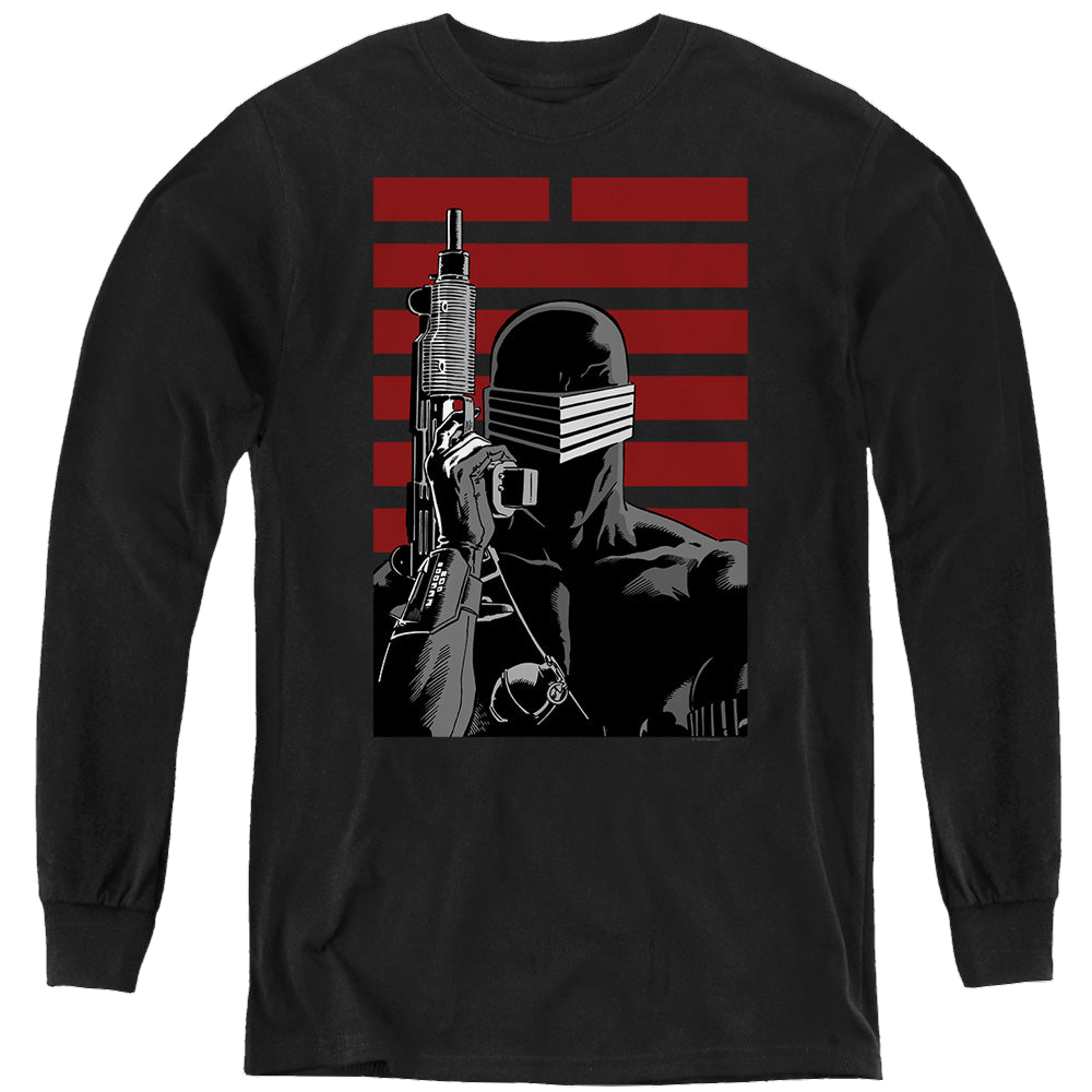G.I. Joe Snake Eyes Ninja - Youth Long Sleeve T-Shirt Youth Long Sleeve T-Shirt G.I. Joe   