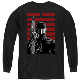 G.I. Joe Snake Eyes Ninja - Youth Long Sleeve T-Shirt Youth Long Sleeve T-Shirt G.I. Joe   