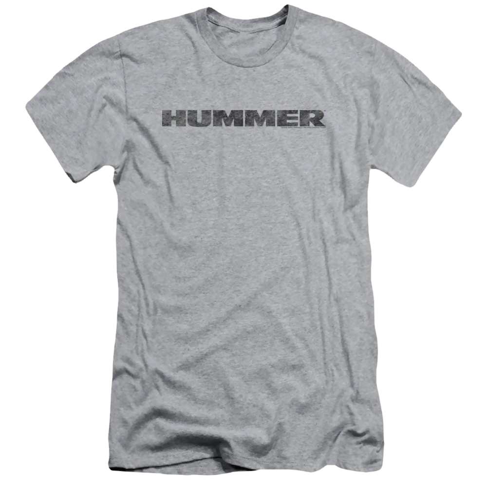 Hummer Distressed Hummer Logo Men's Slim Fit T-Shirt Men's Slim Fit T-Shirt Hummer   