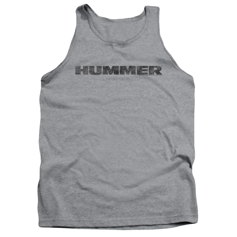 Hummer Distressed Hummer Logo Men's Tank Men's Tank Hummer   