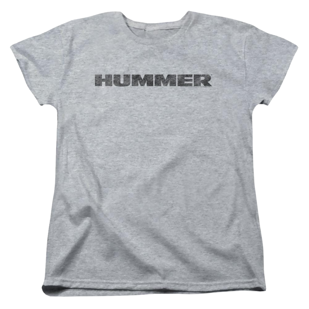 Hummer Distressed Hummer Logo Women's T-Shirt Women's T-Shirt Hummer   