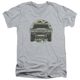 Hummer Lead Or Follow Men's V-Neck T-Shirt Men's V-Neck T-Shirt Hummer   