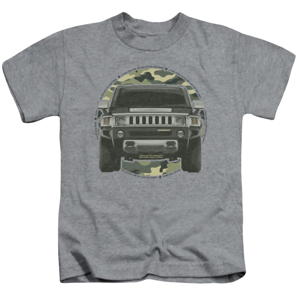 Hummer Lead Or Follow Kid's T-Shirt (Ages 4-7) Kid's T-Shirt (Ages 4-7) Hummer   