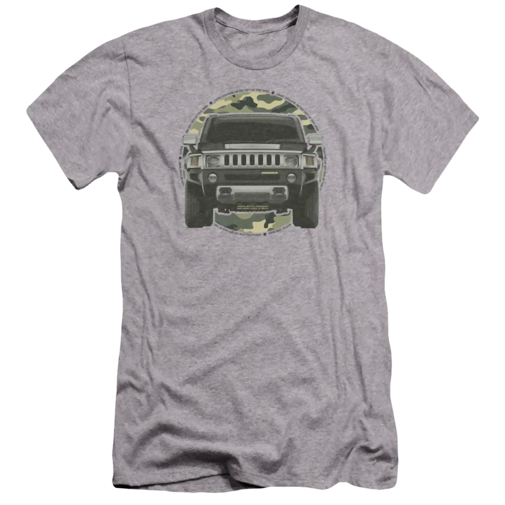 Hummer Lead Or Follow Men's Premium Slim Fit T-Shirt Men's Premium Slim Fit T-Shirt Hummer   