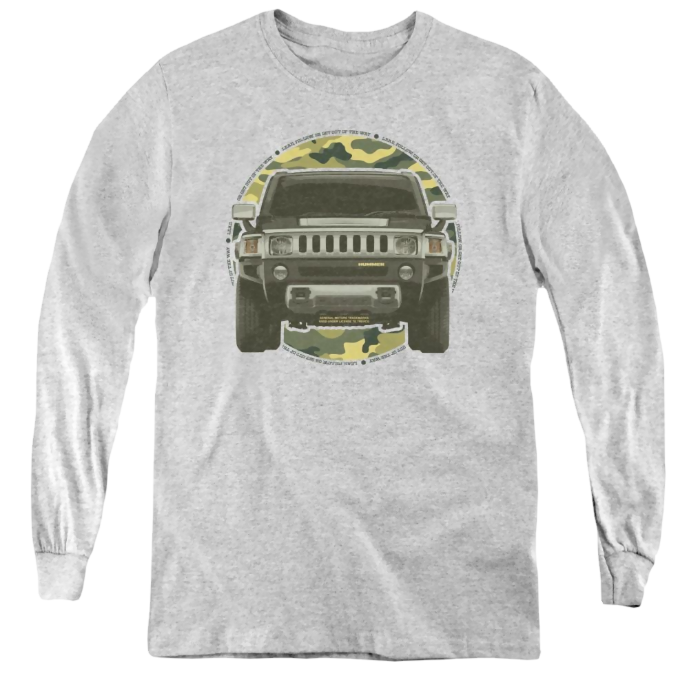 Hummer Lead Or Follow - Youth Long Sleeve T-Shirt Youth Long Sleeve T-Shirt Hummer   