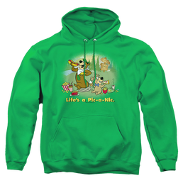 Yogi Bear Life'S A Picnic - Pullover Hoodie Pullover Hoodie Yogi Bear   