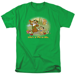 Yogi Bear Life'S A Picnic - Men's Regular Fit T-Shirt Men's Regular Fit T-Shirt Yogi Bear   