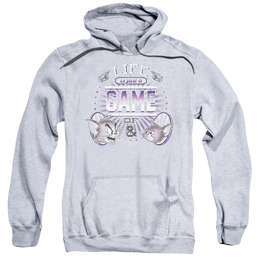 Tom and Jerry Life Is A Game Pullover Hoodie Pullover Hoodie Tom and Jerry   