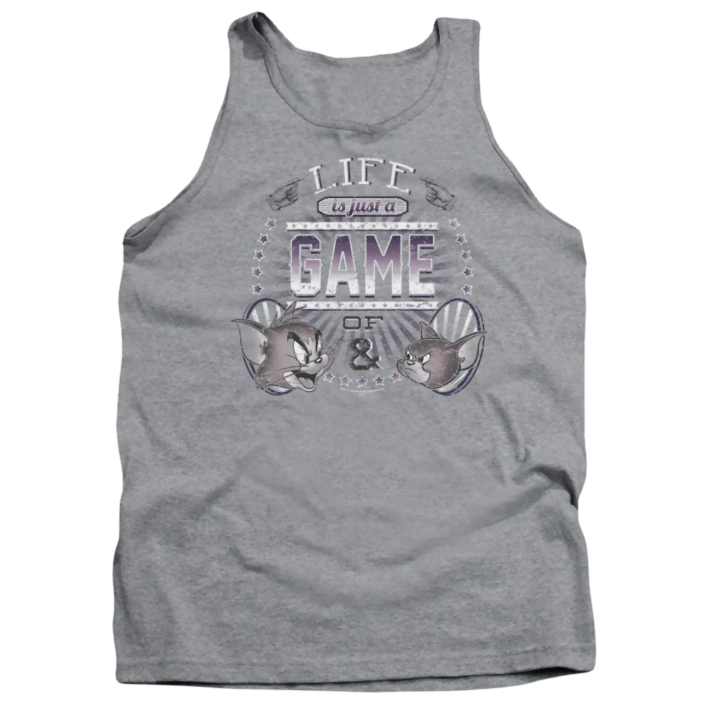 Tom and Jerry Life Is A Game Men's Tank Men's Tank Tom and Jerry   