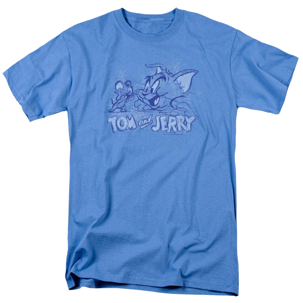 Tom and Jerry Sketchy Men's Regular Fit T-Shirt Men's Regular Fit T-Shirt Tom and Jerry   