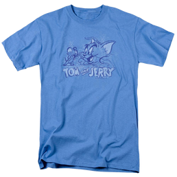 Tom and Jerry Sketchy Men's Regular Fit T-Shirt Men's Regular Fit T-Shirt Tom and Jerry   