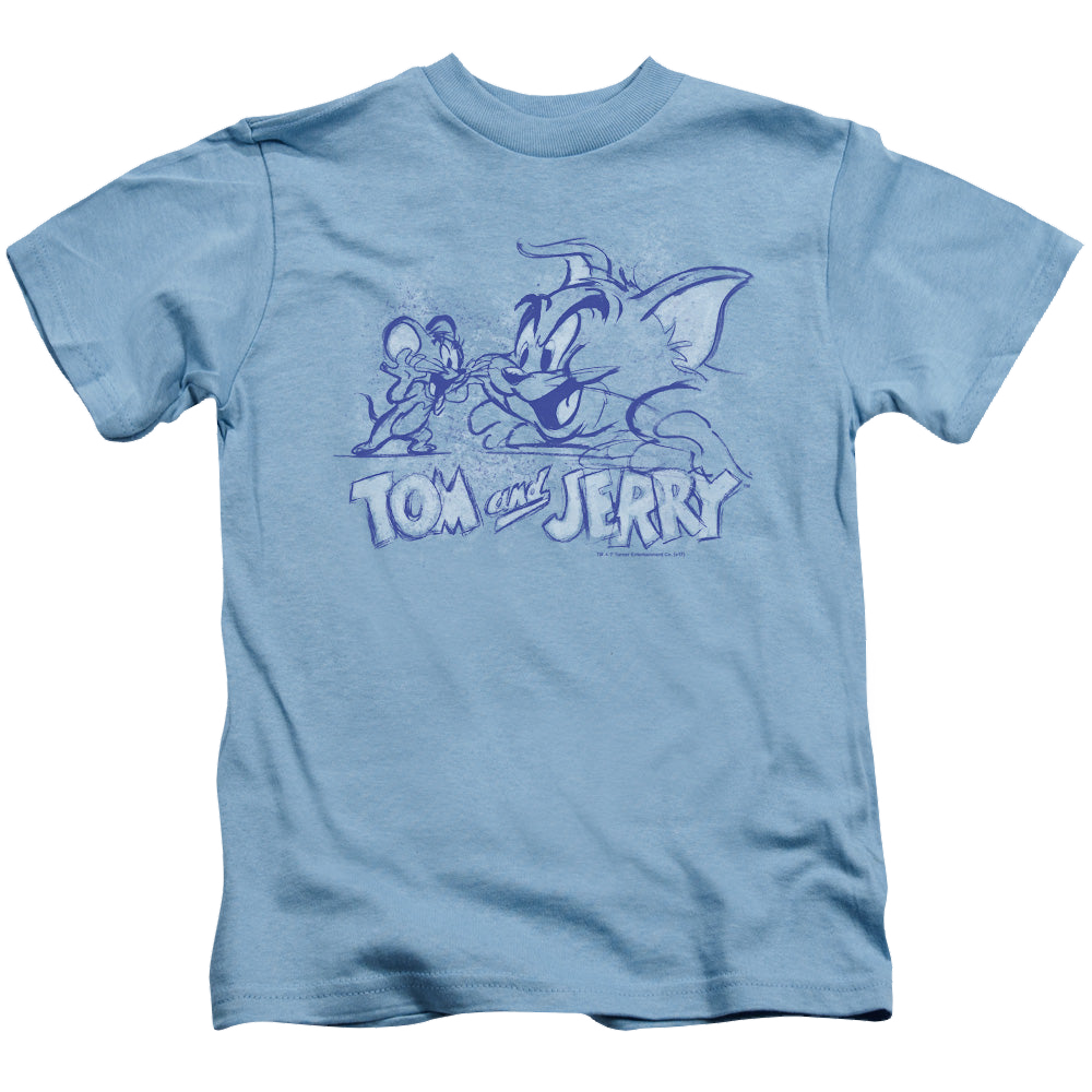 Tom and Jerry Sketchy - Kid's T-Shirt Kid's T-Shirt (Ages 4-7) Tom and Jerry   