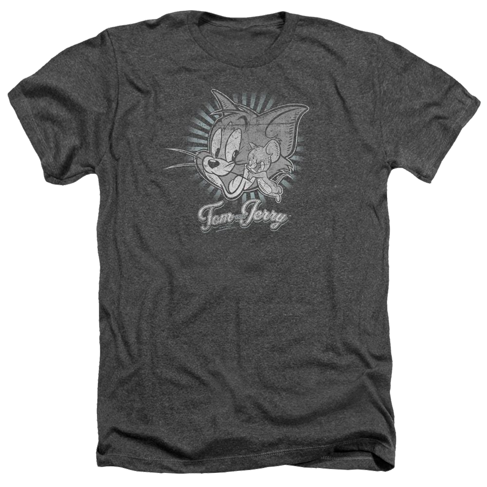 Tom and Jerry Classic Pals Men's Heather T-Shirt Men's Heather T-Shirt Tom and Jerry   