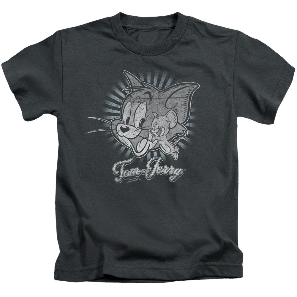 Tom and Jerry Tom And Jerry/Happy Classic Pals - Kid's T-Shirt Kid's T-Shirt (Ages 4-7) Tom and Jerry   