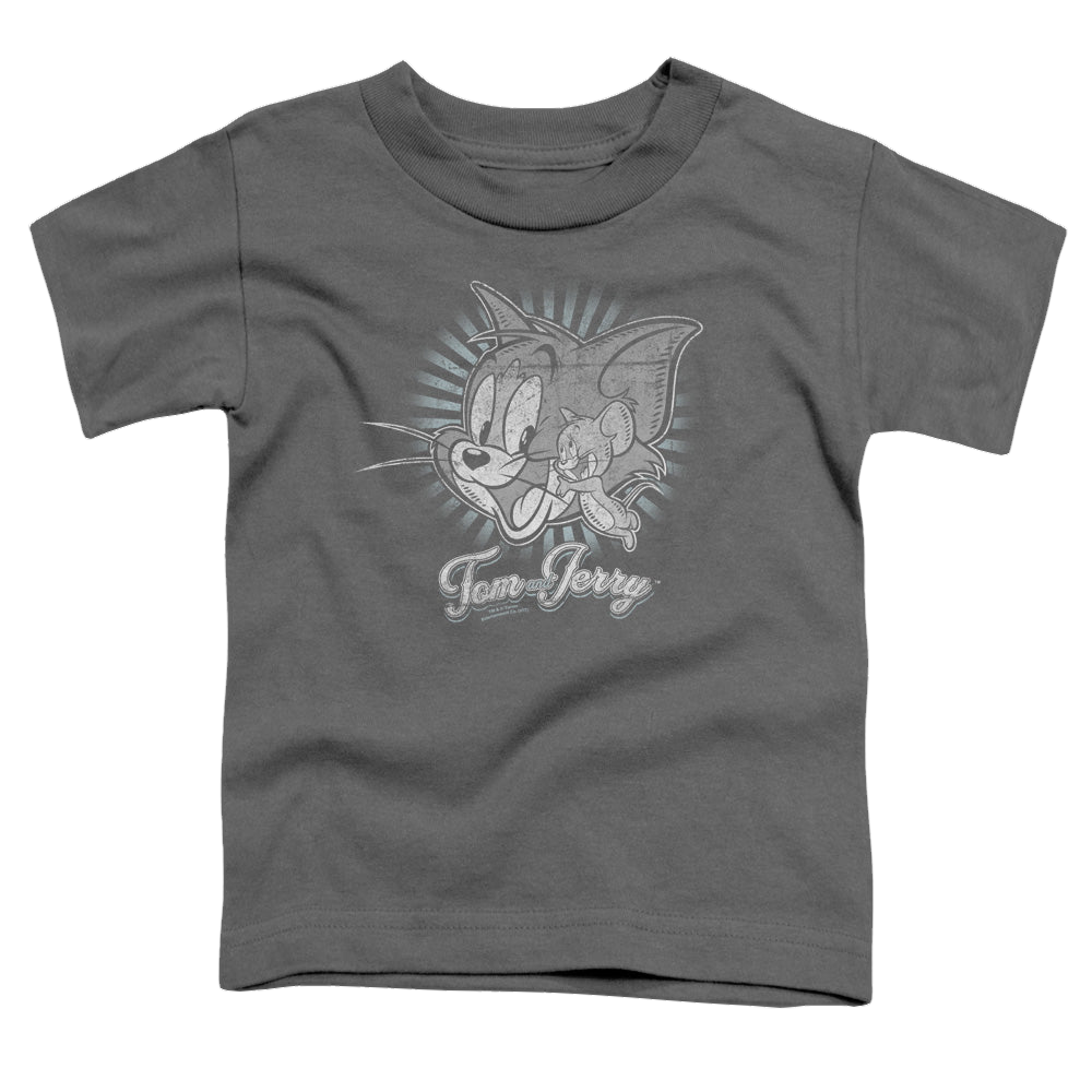 Tom and Jerry Tom And Jerry/Happy Classic Pals - Toddler T-Shirt Toddler T-Shirt Tom and Jerry   