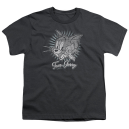 Tom and Jerry Tom And Jerry/Happy Classic Pals - Youth T-Shirt Youth T-Shirt (Ages 8-12) Tom and Jerry   