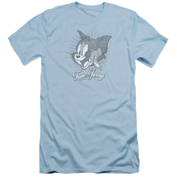 Tom and Jerry Classic Pals Men's Slim Fit T-Shirt Men's Slim Fit T-Shirt Tom and Jerry   